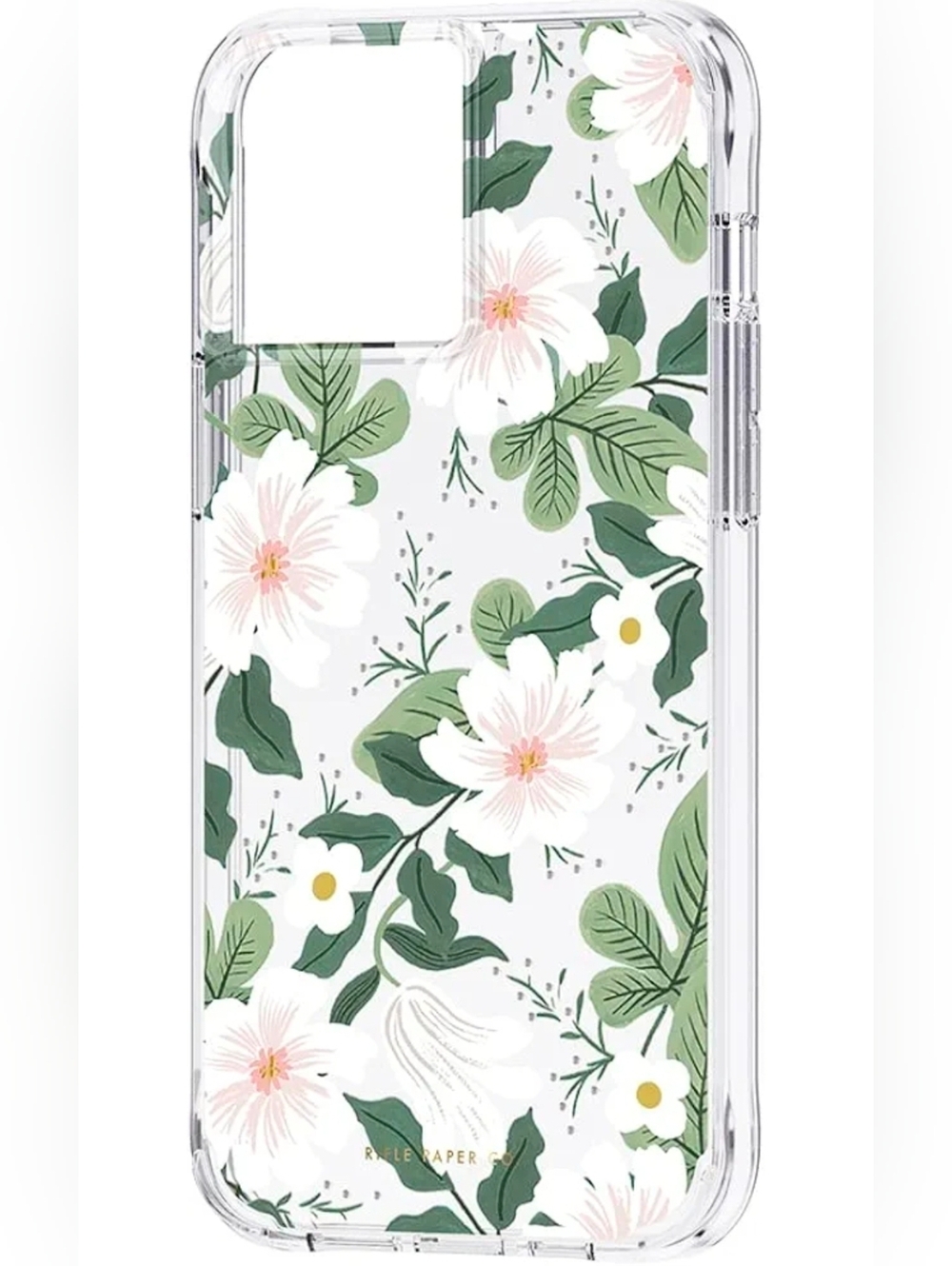 NWOT Apple iPhone 13 Pro Max Rifle Paper Co Clear Floral Phone Case